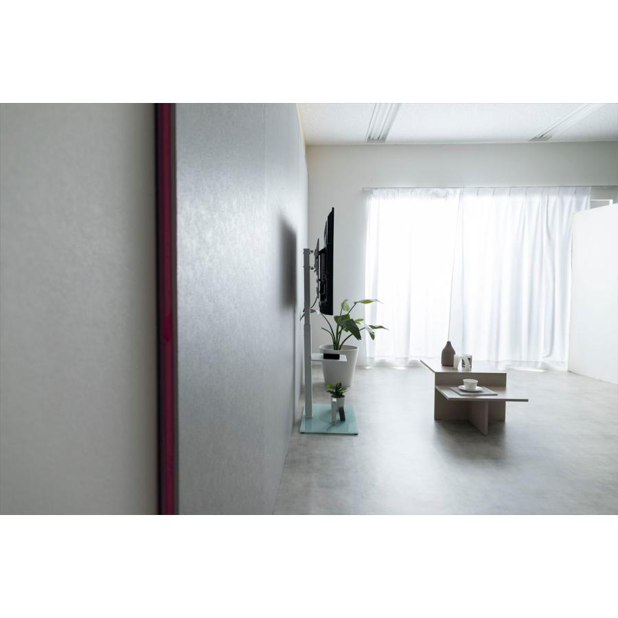 Rodney テレビスタンド 高さ調節3段階 左右首振り 32-55インチ対応