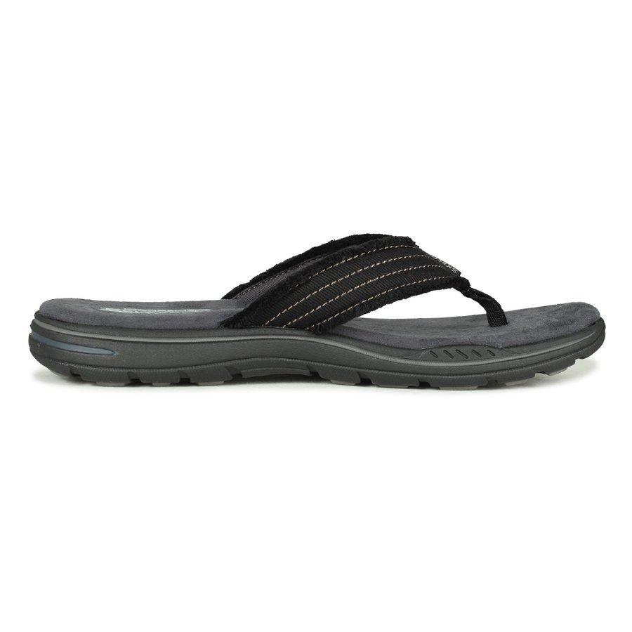 【SKECHERS　RELAXED FIT: EVENTED - ARVEN】 スケッチャーズ メンズ　コンフォートサンダル 65091-BLK 29cm 30cm 31cm｜hoshishop｜04