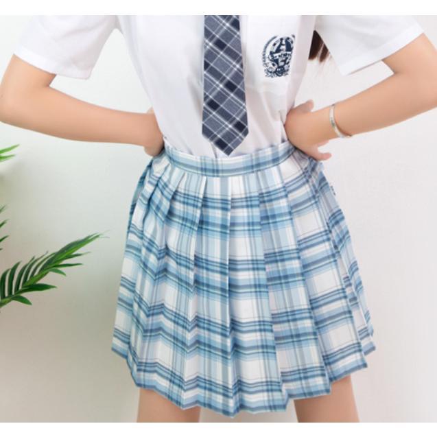 制服 スカート チェック セーラー服 大きいサイズ　XS~2XL ティーンズエバー 学生服 プリーツスカート コスプレ コスチューム JK 女子高生｜hoshisyojistore｜04