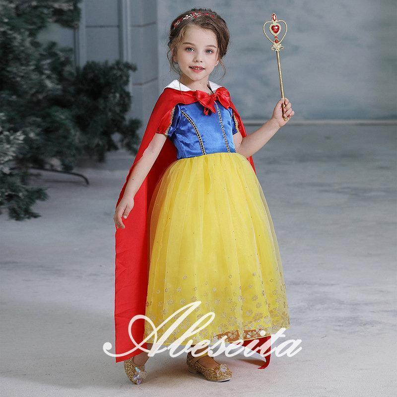 【ビビディ】白雪姫ドレス 120 白雪姫 ドレス 子供用 プリンセス 子供 3歳 4歳 120 130 衣装