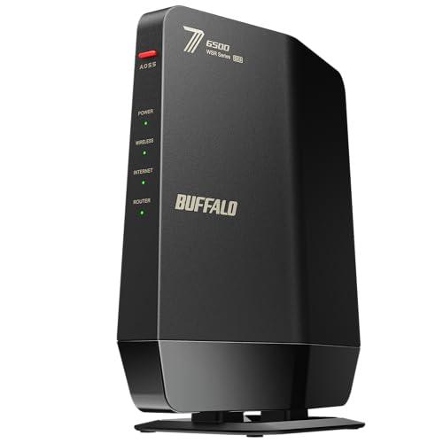 バッファロー Wi-Fi 7 ルーター 5764+688Mbps EasyMesh 有線2.5Gbps