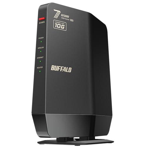 バッファロー Wi-Fi 7 ルーター 5764+688Mbps EasyMesh 有線10Gbps