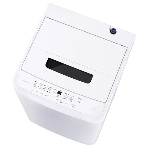アイリスオーヤマ 洗濯機 5.0kg ホワイト IAW-T504 ガチ落ち大水流洗浄