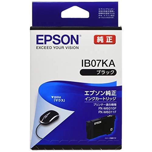 エプソン 純正 インクカートリッジ IB07KA ブラック 標準インク