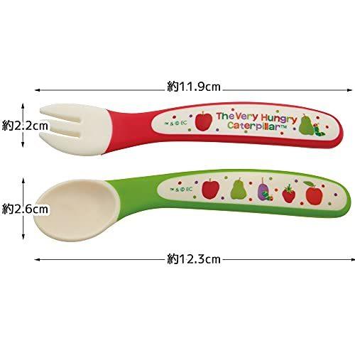 22公式店舗 スケーター 子供用 スプーン フォーク セット はらぺこあおむし フルーツ 12cm Sfb2 A Neotextreview Com