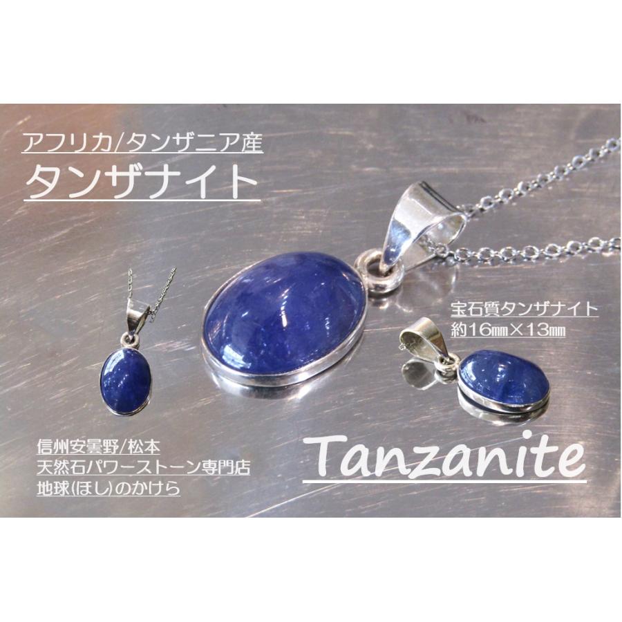 タンザニアの至宝 宝石質タンザナイトペンダント sa1604 : 地球(ほし 