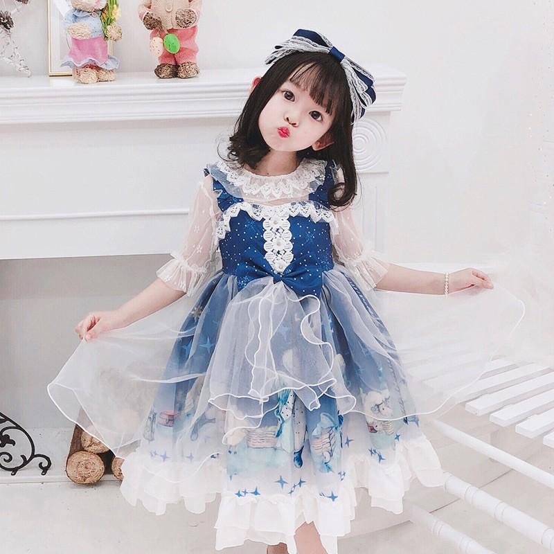 ｍ1750 ゴスロリ ロリータ キッズ ワンピース ロリ ゴシック Lolita系 ロリィタ 子供ドレス 萌え萌え キッズ ハロウィン 子供用 可愛い ドレス クリスマス M1750 Hosizora 通販 Yahoo ショッピング
