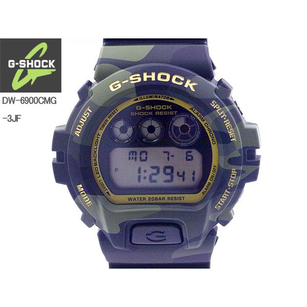 新品 DW-6900CMG-3JF G-SHOCK カモフラージュ柄 CAMO G-SHOCK カシオ CASIO カモフラージュ柄 CAMO AND GOLDモデル 腕時計DW