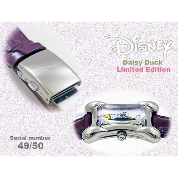 ディズニーの腕時計 Disney 世界限定50本 ディズニー デイジー 腕時計 1011DF-SS : e
