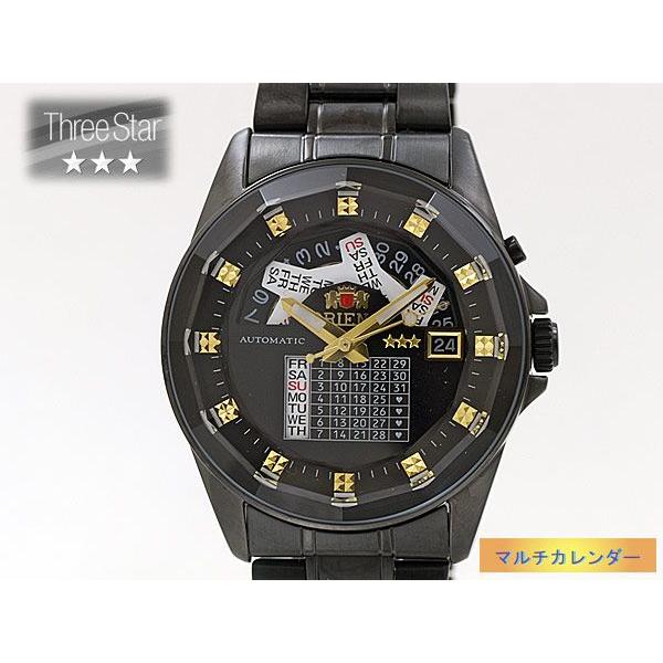Orient オリエント スリースター自動巻 腕時計 万年カレンダー ブラック Wv0031fx Orient Wv0031fx E 細井時計店 通販 Yahoo ショッピング