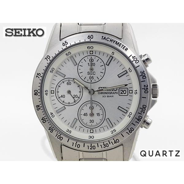 SEIKO（セイコー） クロノグラフ 10気圧防水 腕時計 SBTQ039 : e-細井 