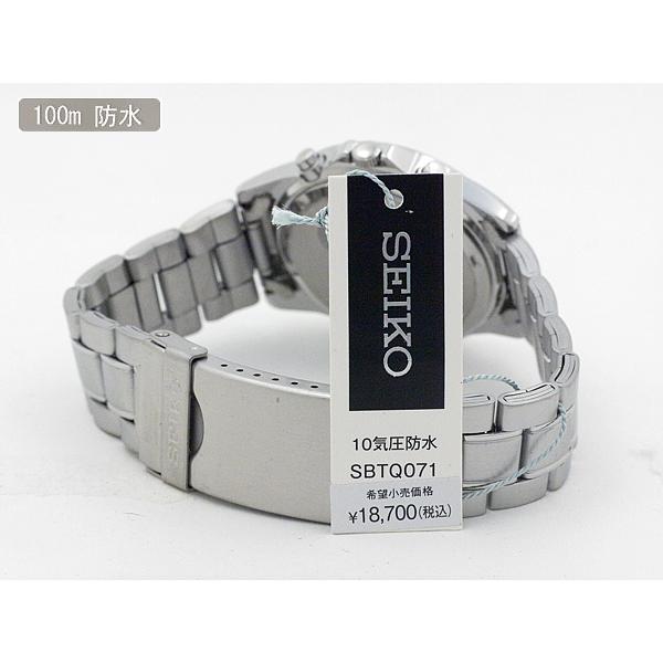 SEIKO（セイコー） クロノグラフ 10気圧防水 腕時計 SBTQ071 : e-細井