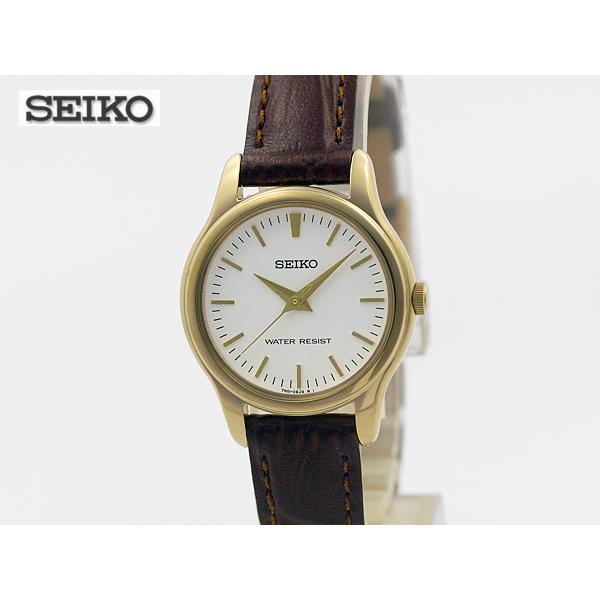 SEIKO（セイコー） クォーツ 女性用 イタリア製本革バンド 腕時計