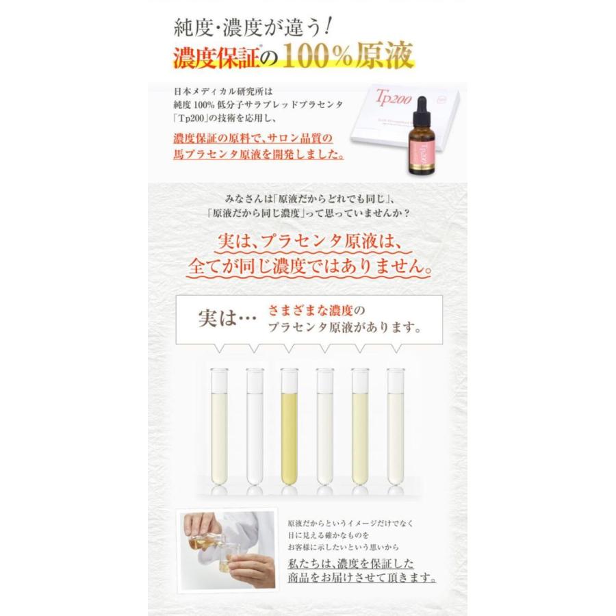 美容液 プラセンタ 馬 原液 Tp200 美容原液 高濃度 30mL 約1ヶ月分