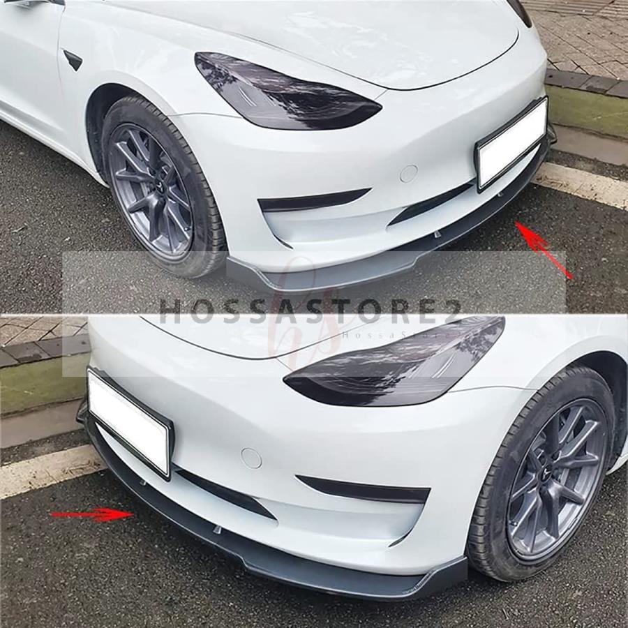 フロントバンパーリップ 2016-2019年式テスラ モデル３ Tesla model 3