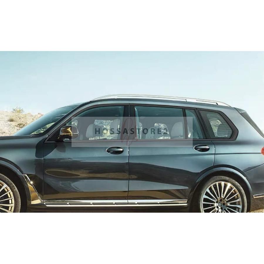 新作商品も続々入荷中 BMW X7 G07 2019年~ 外装 サイドウインドモール ウィンドウトリム カスタムパーツ ドレスアップ アクセサリー ウィンドウフレームトリム（ブラック