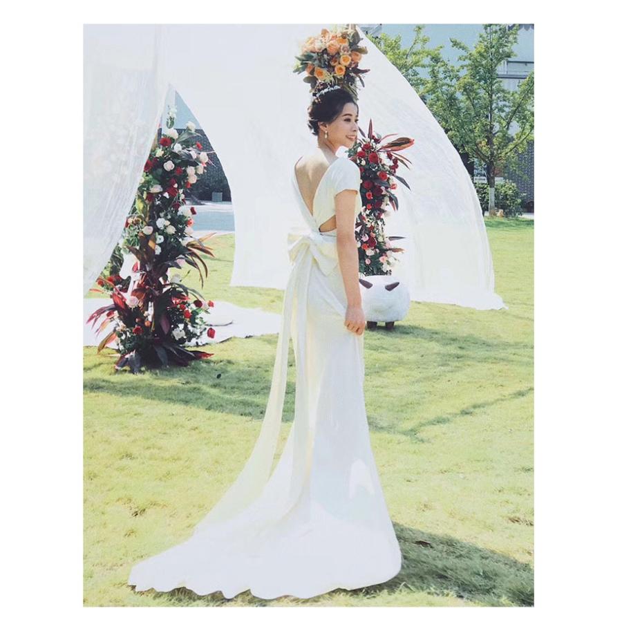 新発売の 花嫁 ドレス リゾートドレス ウエディングドレス 前撮り 二次会 海外旅行 結婚式 パーティードレス ウェデイングドレス 爆安プライス Neighborhauls Com