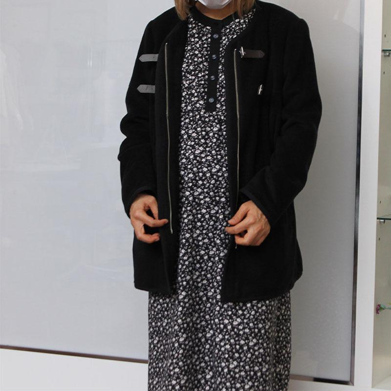 MB mint breeze セール パイピング ジャケット 大きいサイズ