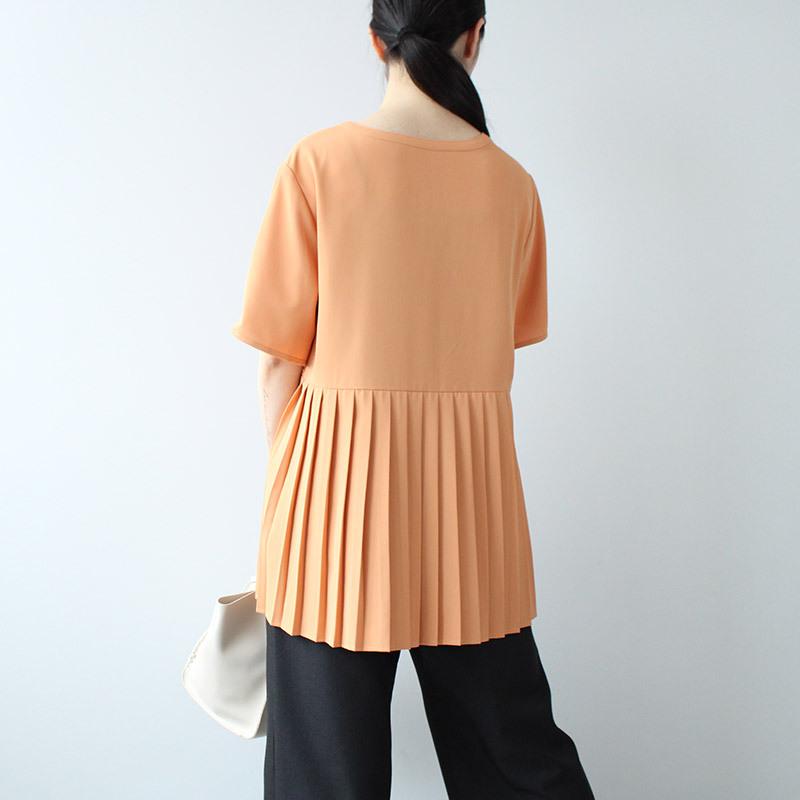 プリーツプリーズ 国旗 半袖ブラウス カットソー 洗える LL マルチカラー PLEATS PLEASE ISSEY MIYAKE（シャツ/ブラウス(半袖/袖なし)）のフリマ