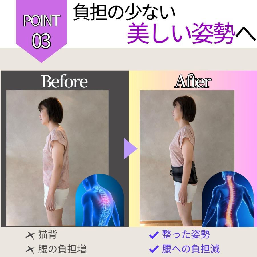 腰痛ベルト 腰サポーター 【理学療法士企画】 腰痛 コルセット 骨盤