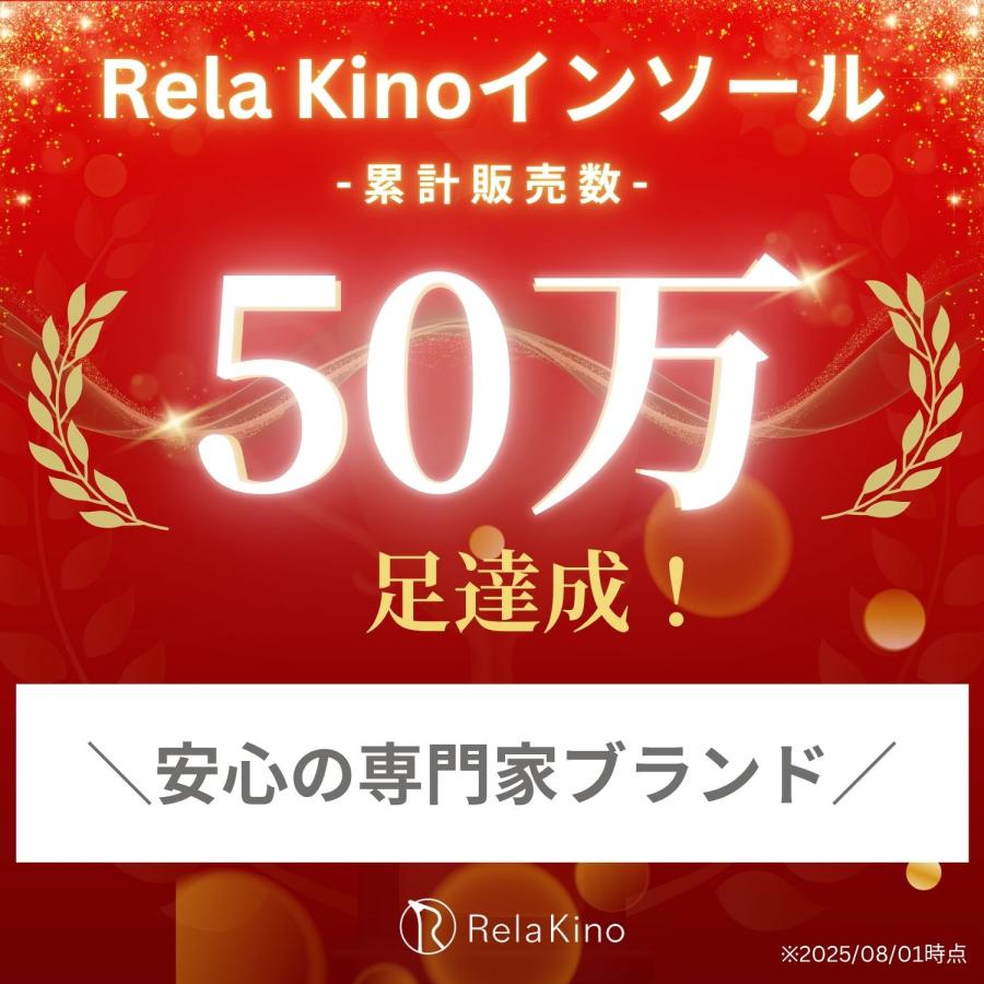 Rela Kino プレミアム インソール【理学療法士ブランド上位モデル