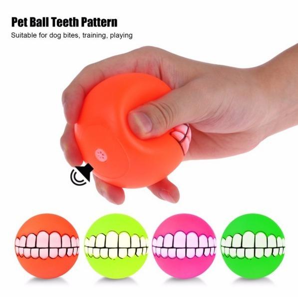 ペット 噛む 玩具 犬 ボール 歯 おもちゃ カラフル 歯固め 歯のボール 音がする T P00 ホットスタイル 通販 Yahoo ショッピング