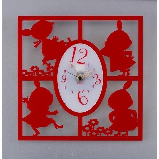 MOOMIN（ムーミン） 【即納】ムーミン シルエット時計 リトルミイ