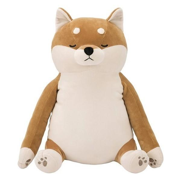 即納 プレミアムねむねむ 背筋ピーン 抱きまくら コタロウ 44 ぬいぐるみ 枕 柴犬 在宅 仕事 おなかに挟む 姿勢 背筋を伸ばす