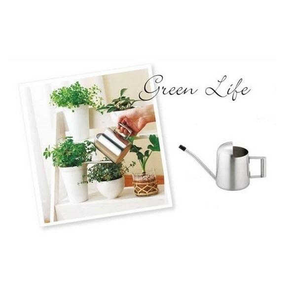 即納 Salus セイラス マルメ ジョーロ S じょうろ 佐藤金属 室内 超ポイントバック祭 多肉植物 水やり ガーデニング 観葉植物 インドア ステンレス製