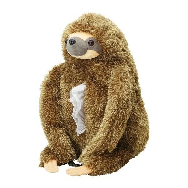 ティッシュケース ナマケモノ Sf 3521 280 セトクラフト ティッシュカバー 吊り下げ ぬいぐるみ なまけもの 新生活