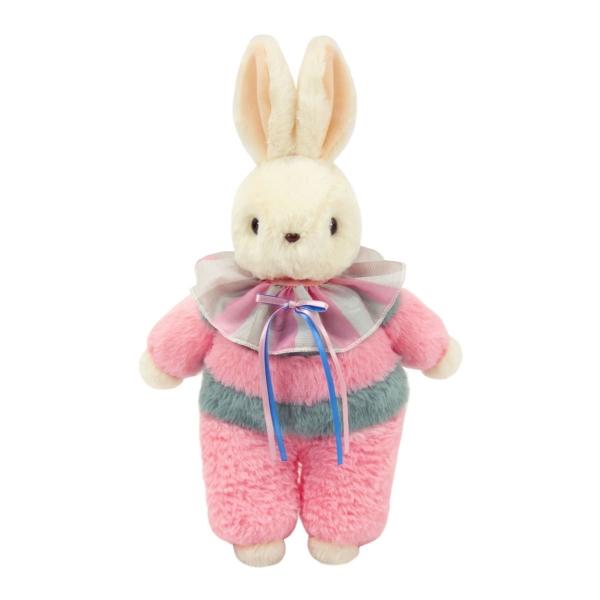 吉徳 ファインサクセス ピエンヌ うさぎ ぬいぐるみ 昭和レトロ　当時物　ピエロ レトロぬいぐるみこれくしょん ピエンヌ 180618 吉徳 22.5cm うさぎ