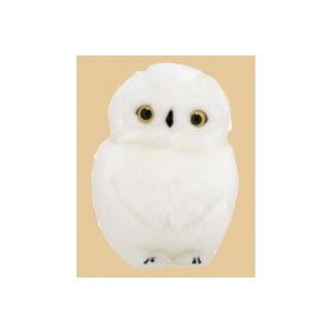在庫あり ホワイトフクロウ 180802 約13cm りくのなかまたち トリ 鳥