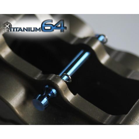 ブレンボ40mmレーシングキャリパー用チタンパッドピン : ROUND STAR