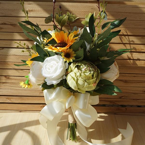 送料無料 ウエディングブーケ ブートニア 手首の花 結婚式 ローズ 造花 花嫁 ウェディング用 装飾品イミテーションの花 生け花アレンジメント Bouquet49 東京ビートル 通販 Yahoo ショッピング