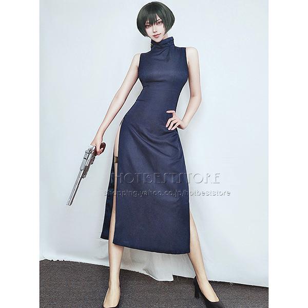 トップ コスプレ衣装 禪院真依 風 送料無料 呪術廻戦 ウィッグ お祭り コスチューム 変装 アニメ イベント ハロウィン仮装 Cosplay 制服 靴 その他のコスプレ衣装 靴サイズ 4000円で追加する 22 5cm