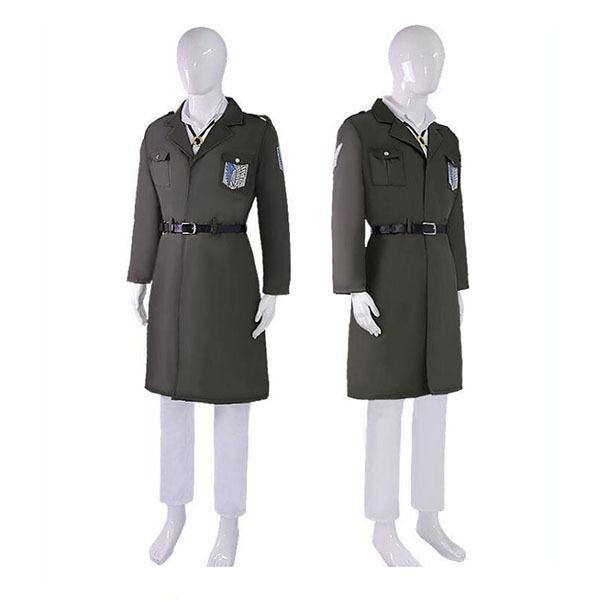 素晴らしい品質 制服 調査兵団団服 軍服 自由の翼 ロングコート 調査兵団 風 3 Season 送料無料 進撃の巨人 コスプレ衣装 ハロウィン イベント 仮装 コスチューム Cosplay仮装 キャラクター衣装 納品説明 了承済み