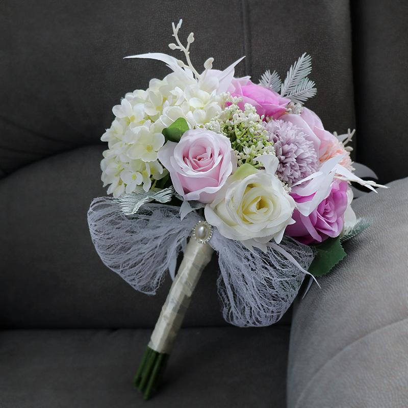 人気新品 ウエディングブーケ アートフラワー 花束 花飾り 結婚式 バラ造花 ウェディング用 花嫁 披露宴 手作り キット ブライダル ブーケトス 写真撮り Tiyoustore送料無料 22新品 ウエディングブーケ 花束 花飾り 結婚式 バラ造花 ウェディング用 アレンジメント