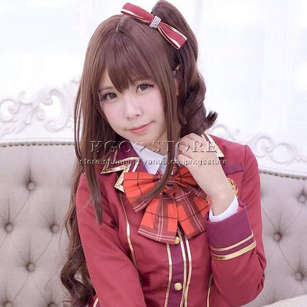 送料無料◇アイドルマスター シンデレラガールズ 風 島村卯月 コスプレ