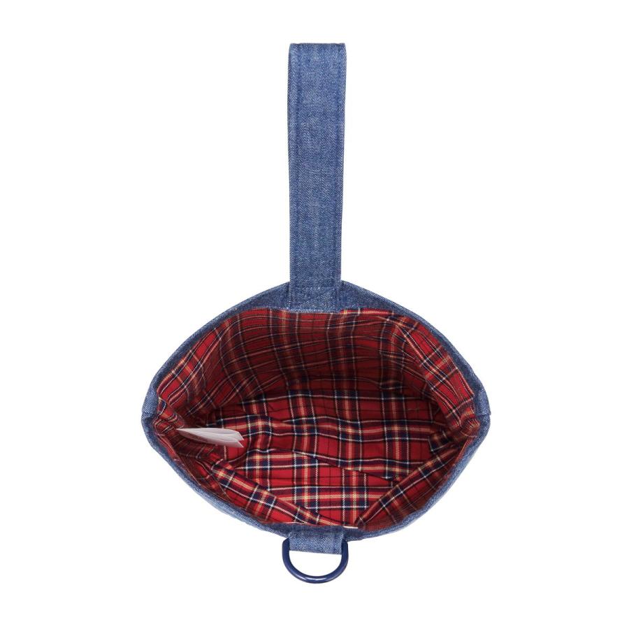 ミキハウス 【ミキハウス】 ミキハウスベア 上履き袋 赤 --- MIKIHOUSE ジッパー 靴公式通販