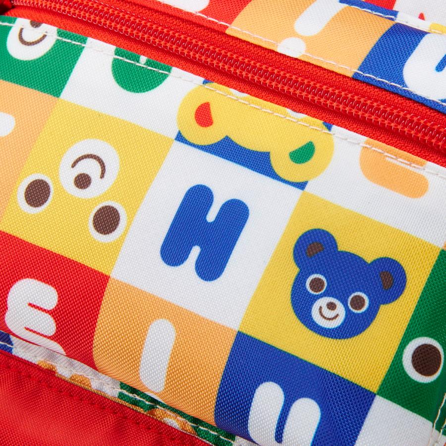 ミキハウス 【ミキハウス】 リュック(Sサイズ) 入園 入学 新学期 ピンク マルチカラー S MIKIHOUSEの画像