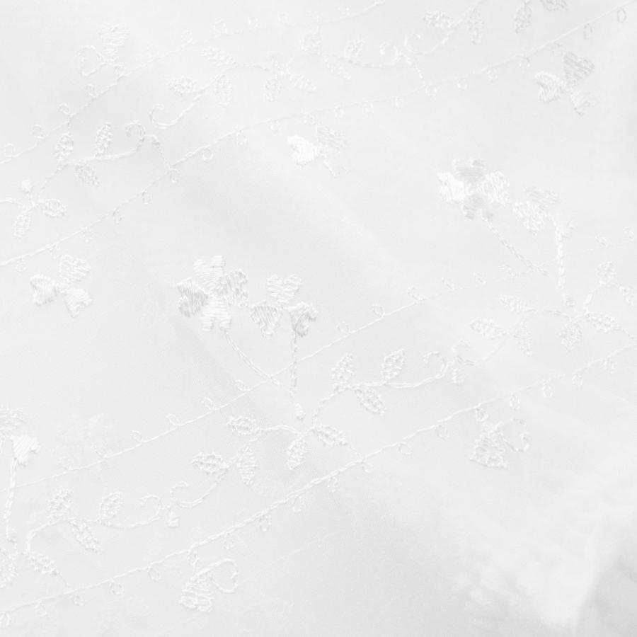 激安の激安のミキハウス セレモニードレス3点セット クローバー柄 白 F