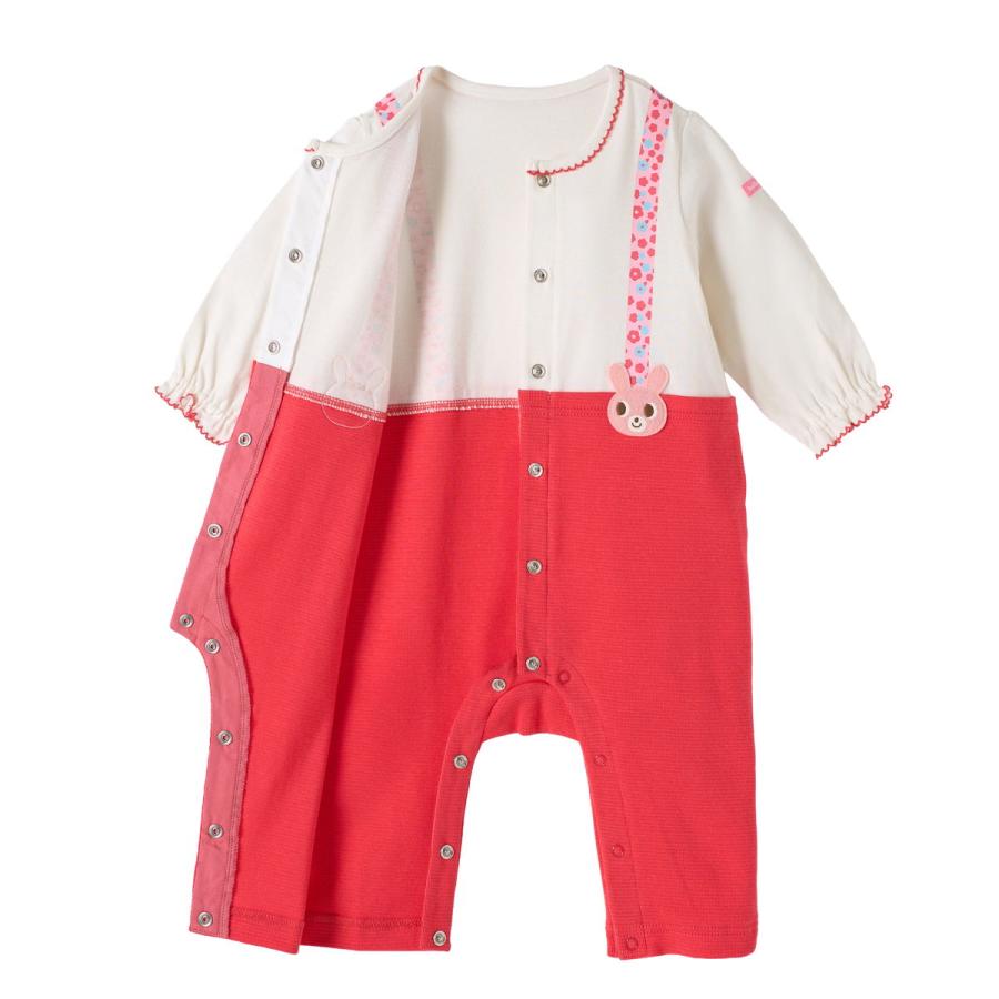 HOT BISCUITS ミキハウス キャビットサスペンダーカバーオール