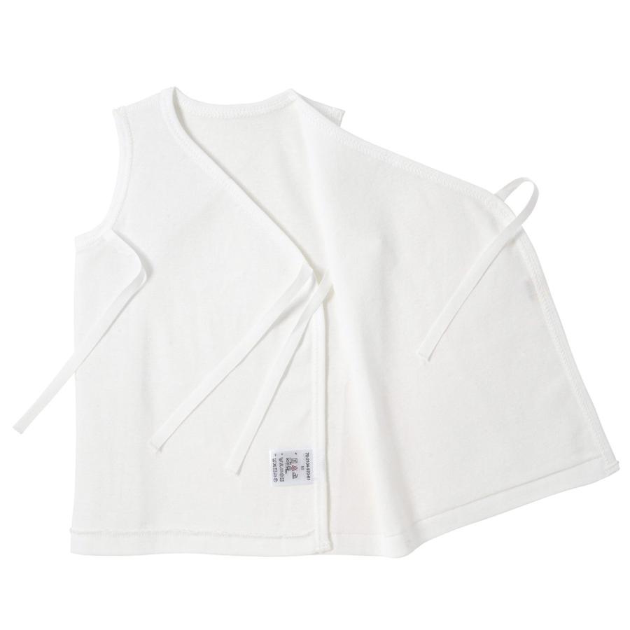 ミキハウス 肌着 フライス素材のノースリーブ短肌着 ギフト プレゼント 白 50 60 ホットビスケッツ Hot Biscuits ミキハウスホットビスケッツ公式店 通販 Paypayモール