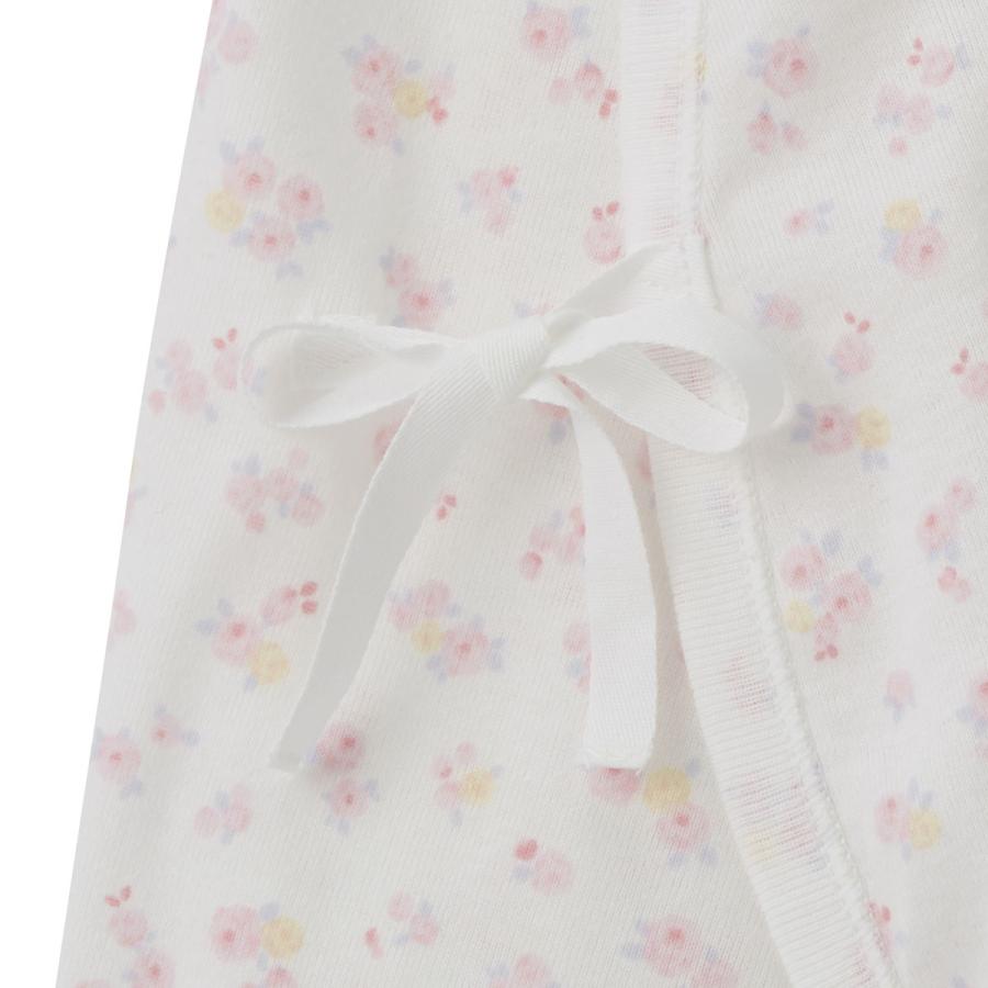 ミキハウス フライス コンビ肌着 プリント柄 ピンク ブルー マルチカラー 50cm 60cm ホットビスケッツ HOT BISCUITS | HOT BISCUITS | 05