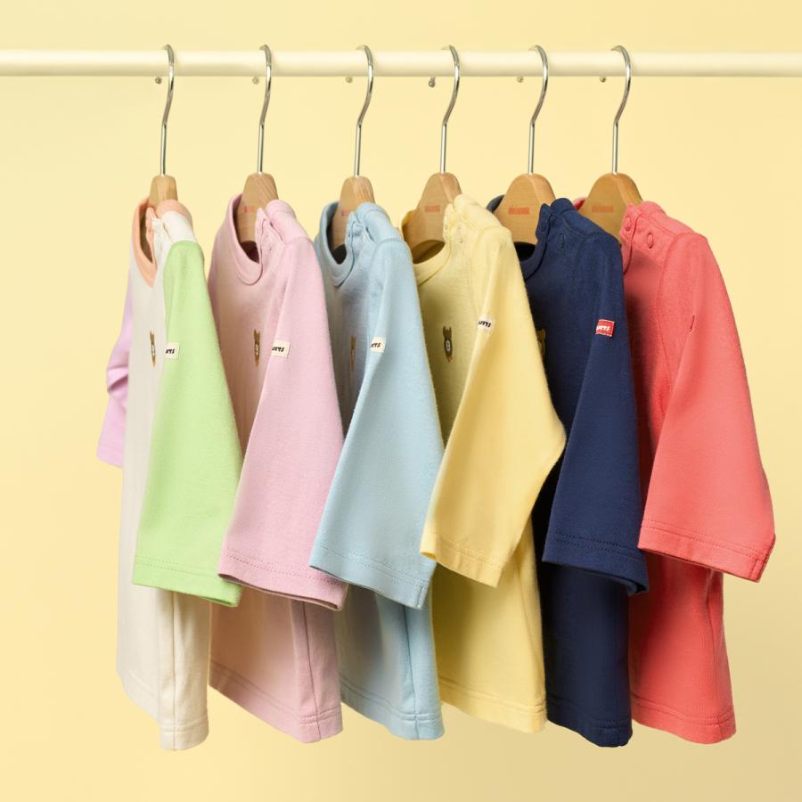 HOT BISCUITS ミキハウス 【Everyday Series】ワンポイント 長袖T