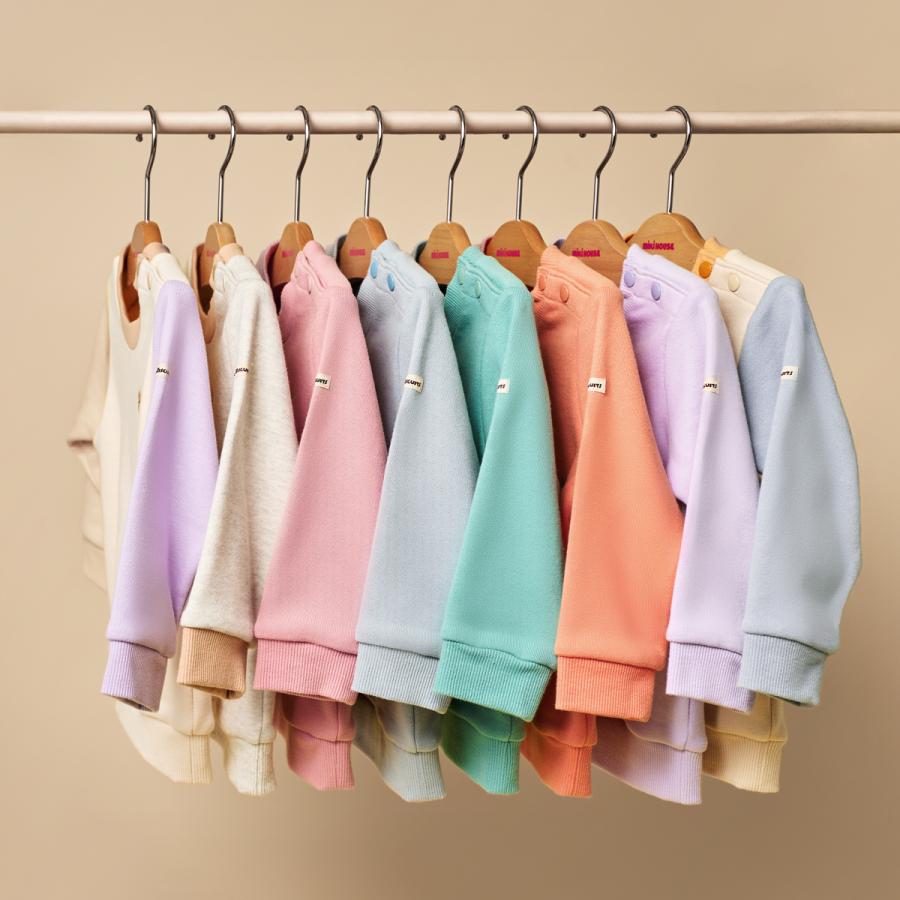 HOT BISCUITS ミキハウス 【Everyday Series】ワンポイント くすみ