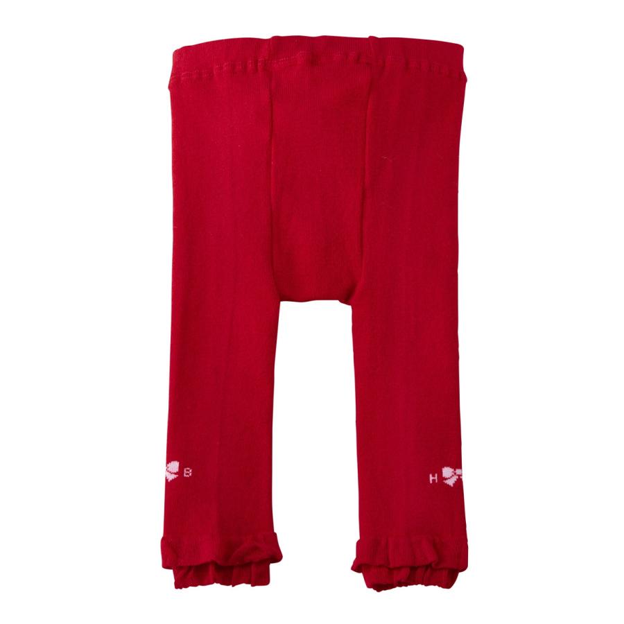 HOT BISCUITS ミキハウス レギンス アウトレット 赤 黒 80 90 100 110