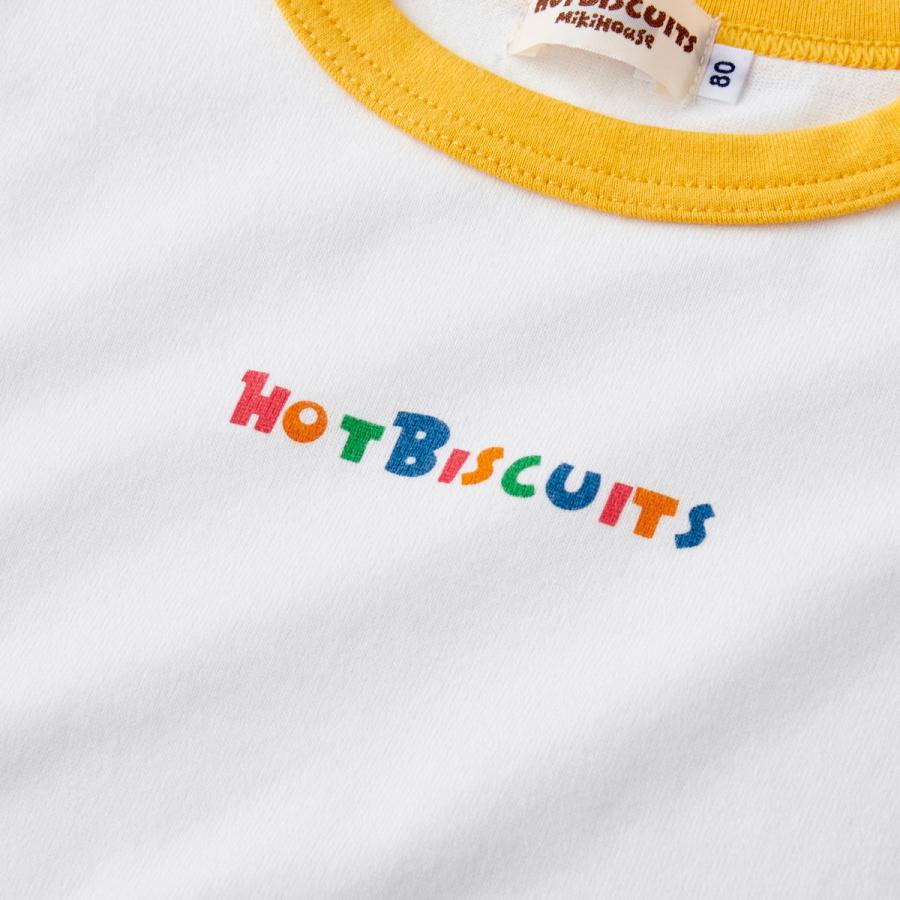 ミキハウス ショルダーベア 半袖Tシャツ 白 70cm 80cm 90cm 100cm 110cm ホットビスケッツ HOT BISCUITS｜hotbiscuits｜05