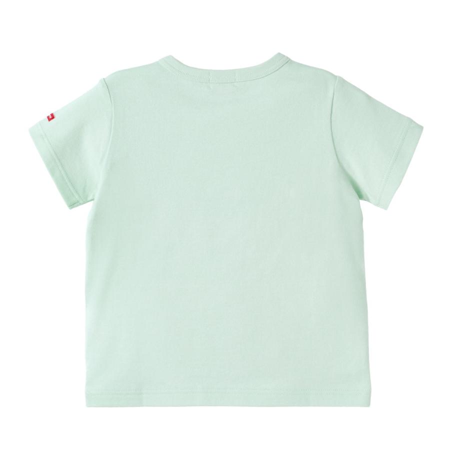 HOT BISCUITS ミキハウス プリント 半袖Tシャツ アウトレット 白
