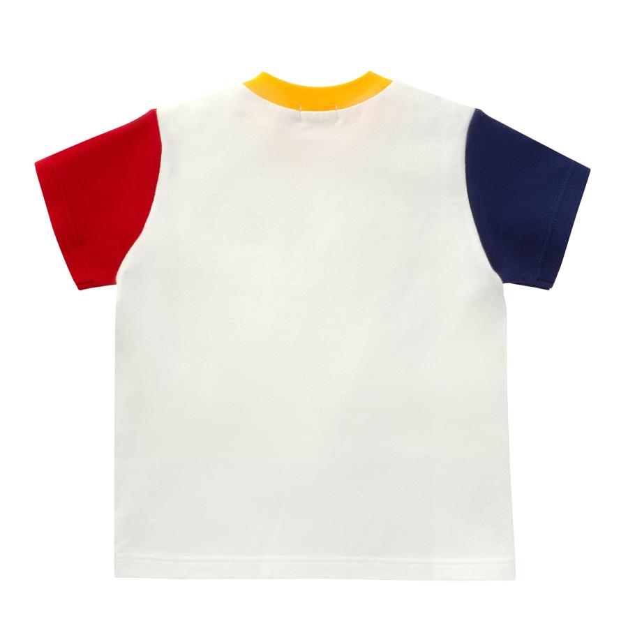 HOT BISCUITS ミキハウス キャラクターひょっこり 半袖Tシャツ